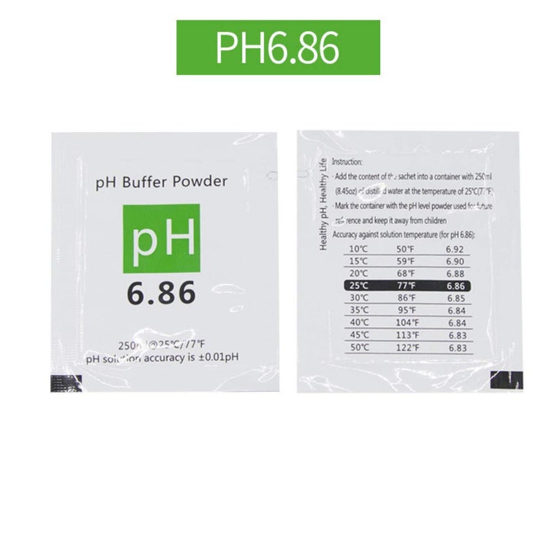 DuvinDD 15 Pack pH Meter Buffer Solution Powder for Precise pH of pH Meter, Calibration Powder Solution 4.00/6.86/9.18 - Image 4